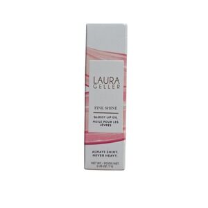 Laura Geller‎ Fine Shine Glossy Lip Oil - Rose Envy - 0.25 oz Nourishing NEW
